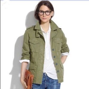 Madewell Olive Green Utility Jacket